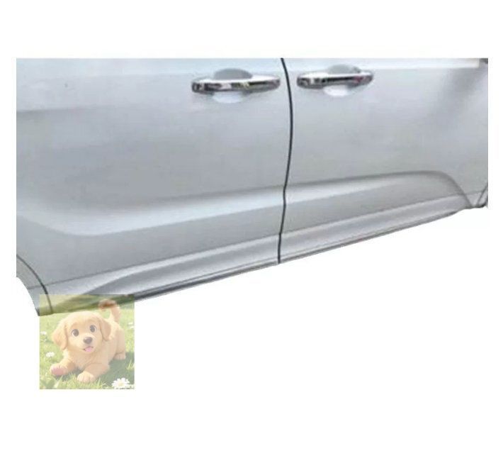 オデッセイ サイドドアモール ドアトリム 2013-2025年 カースタイリング ボディガーニッシュ パーツ 4p車外インテリア アクセサリー DECORATOM_COM_BR