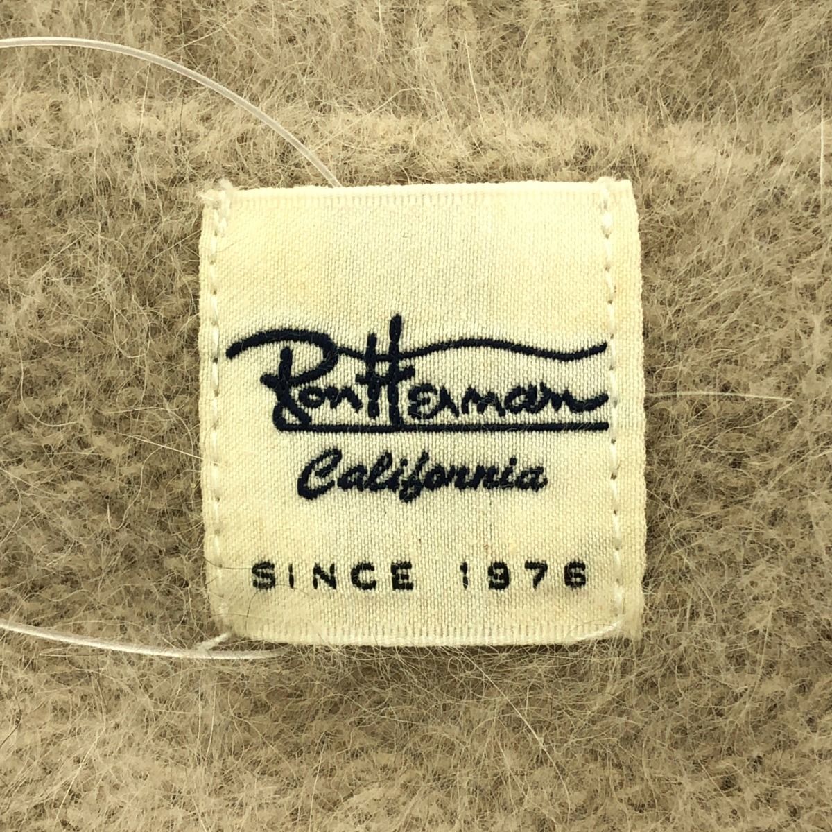Ron Herman◆ニット・セーター(厚手)/XS/毛(フォックス)/カシミア/BLK/3810800083 Ron Herman(ロンハーマン) / ニット・セーター(厚手)/XS/毛