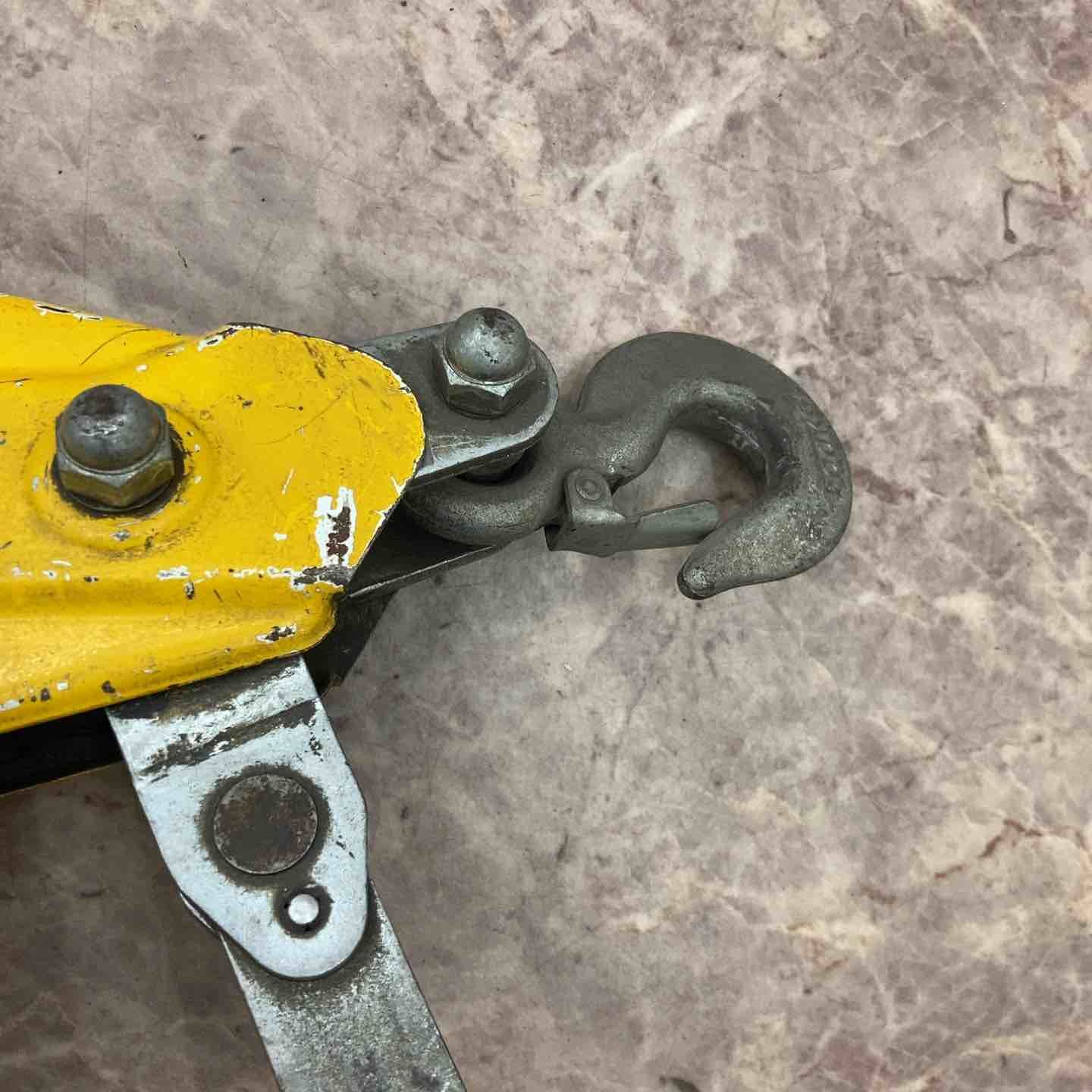 理想的 カツヤマキカイ チルホール X-5 自重4kg 最大能力500kg LIBERTY リバティ 手動式ウインチ 所沢店