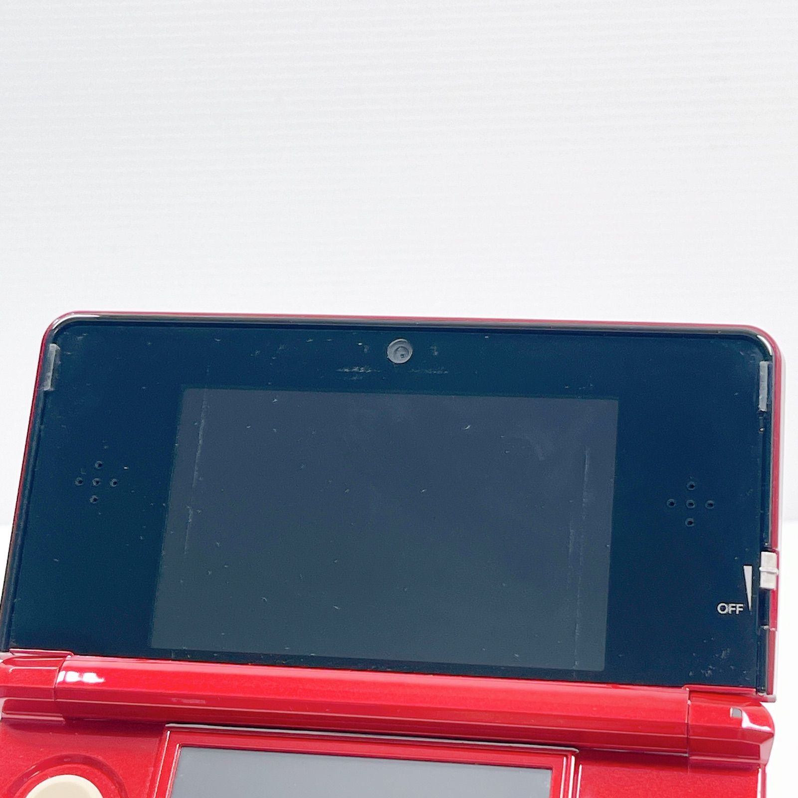 美品 ニンテンドー 3DS フレアレッド 遊べるセット 動作確認済み