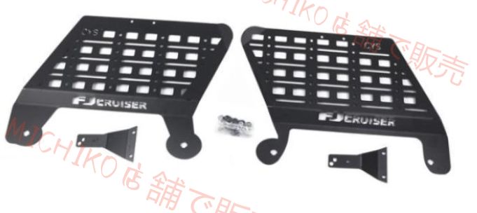 2006－2020年 トヨタ FJクルーザー リアトランク収納パネル アウトドア便利 内装 左右2個