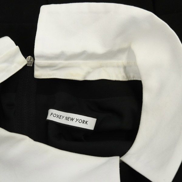 フォクシーニューヨーク FOXEY NEW YORK プライベートノアール 白襟