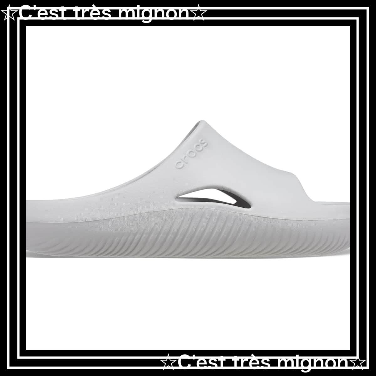 スピード発送 メロウ Crocs リカバリー スライド