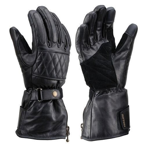 【新品・5営業日で発送】デイトナ(DAYTONA) HBG-076 AWカウレザーロングBK／M 29206