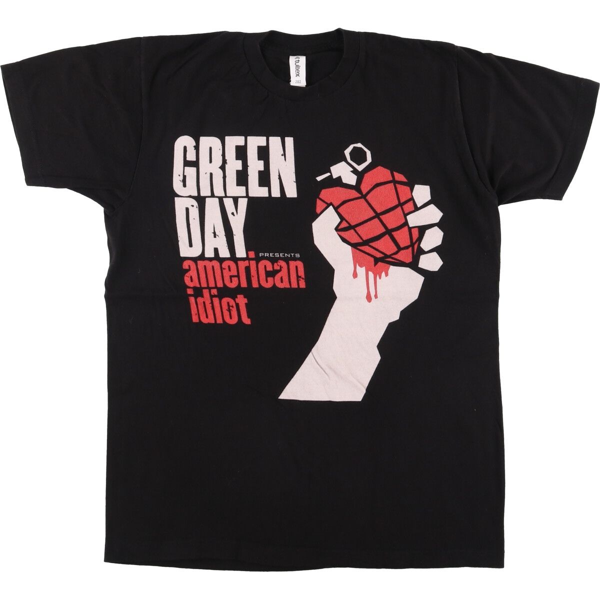古着 タルテックス TULTEX GREEN DAY グリーンデイ バンドTシャツ バンT メンズM相当|eaa543931