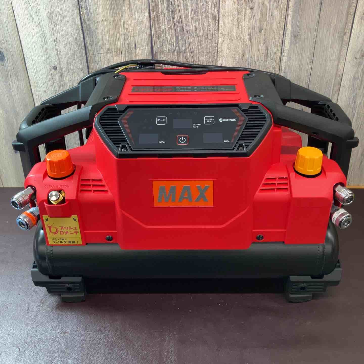 ♥品 店頭展示品 マックス MAX 11L 高圧常圧兼用エアコンプレッサー AK-HL1310E2_レッド 最新機種 東大和店