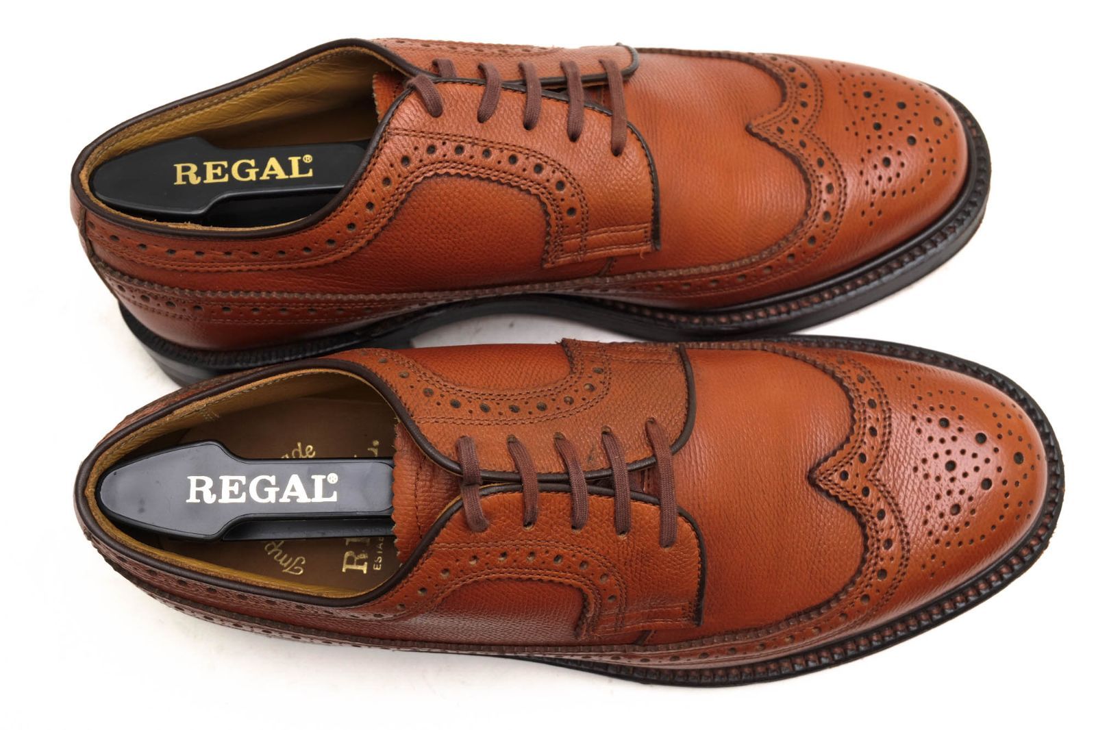 リーガル／REGAL シューズ ビジネスシューズ 靴 ビジネス メンズ 男性 男性用レザー 革 本革 ブラウン 茶 2235 Imperial  Grade インペリアルグレード ロングウイングチップ グッドイヤーウェルト製法 レザーソール