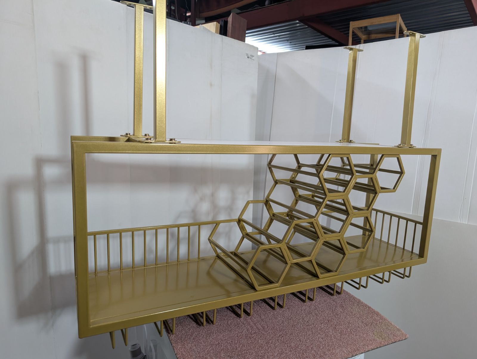 ワインラック 吊り下げワインラック