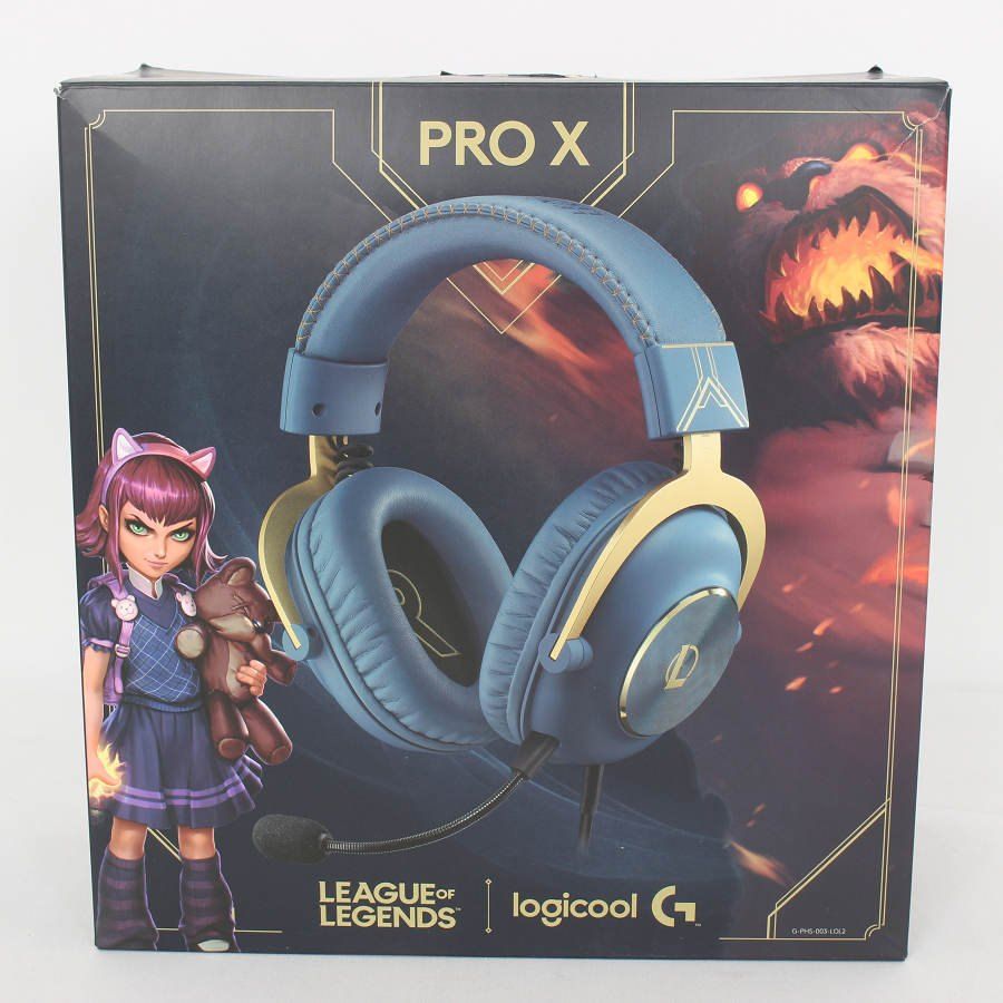 PRO X ゲーミングヘッドセット League of Legends Logitech Pro X Gaming Headset - League Of Legends Edition