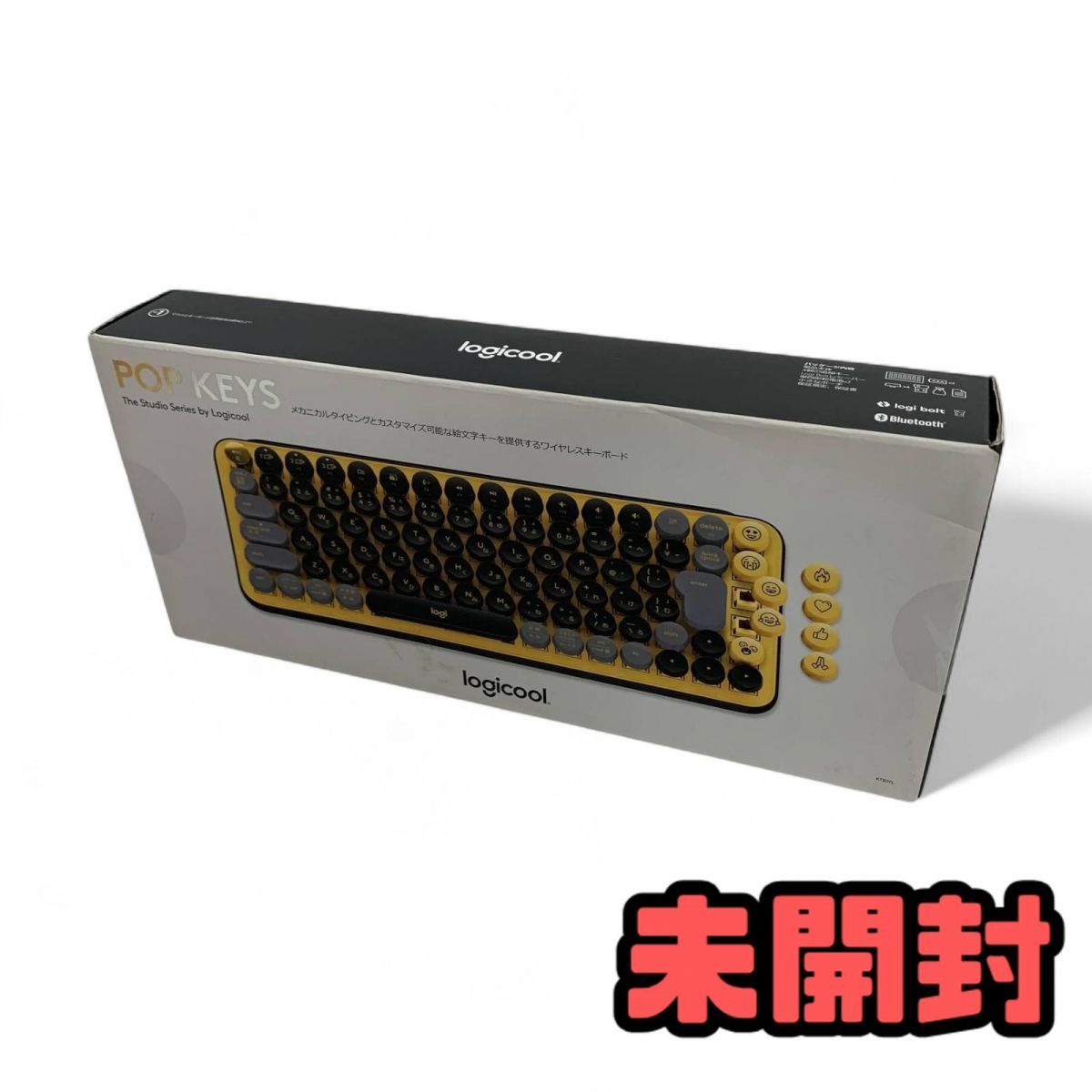 未開封 メカニカル キーボード ワイヤレス Logicool ロジクール K730YL AMK839058相