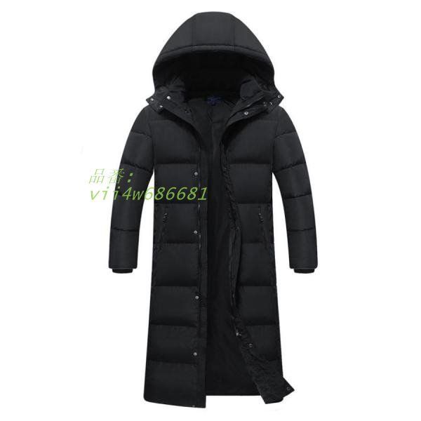 ロング丈 ダウンコート メンズ ベンチコート ダウンジャケット フード付 あったか 20代 50代 ギフト 撥水 誕生日 ダウン プレゼント 30代 40代 vii4w686681