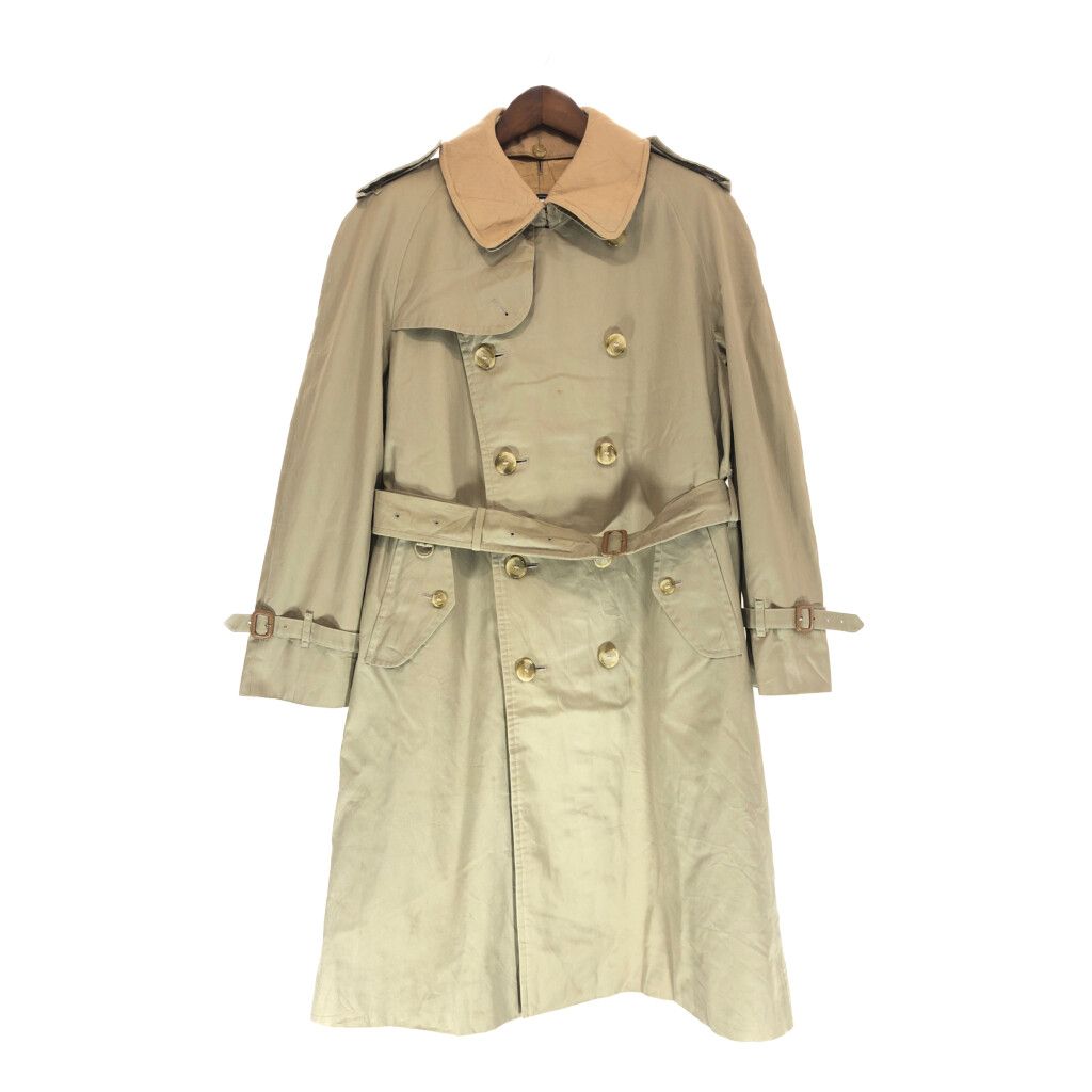 【完備品】 80年代　burberry トレンチコート　ホワイトベージュ BURBERRY - SALE/// 80年代 スペイン製 Burberrys バーバリーズ