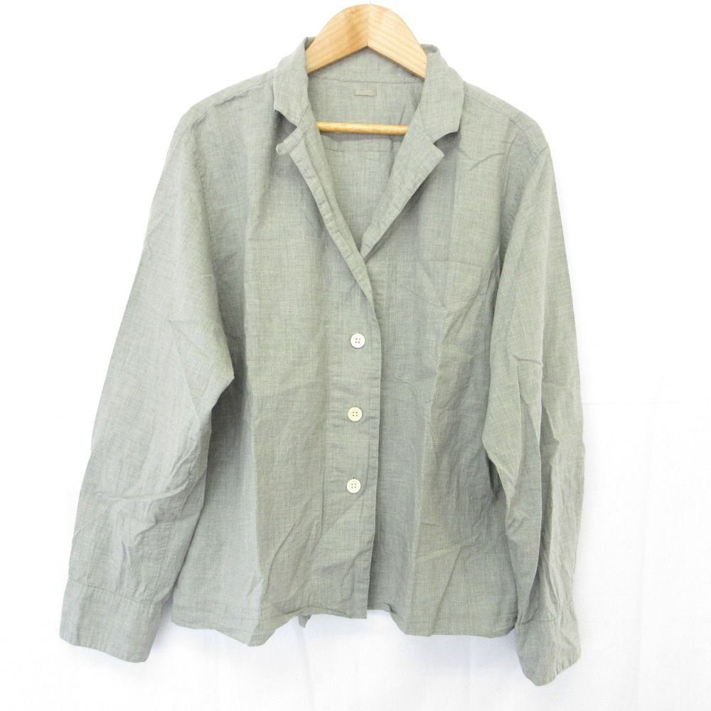 美品 MARGARET HOWELL マーガレットハウエル 長袖 オープン