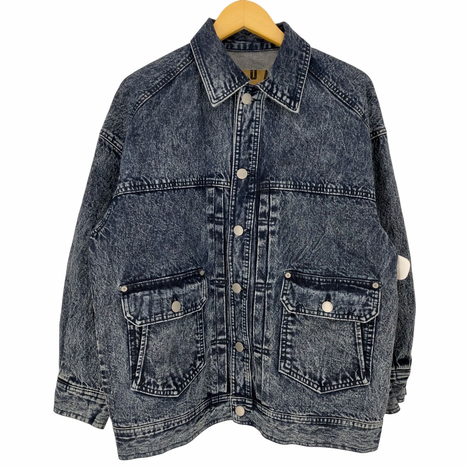 ページボーイ PAGEBOY 21SS BIG Gジャン ケミカル ウォッシュ デニム 