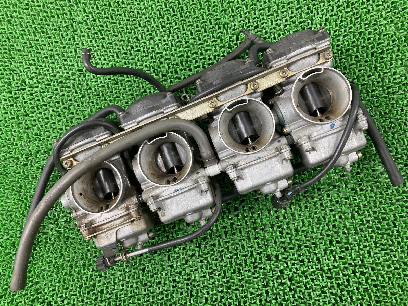 ZRX1200R キャブレター G637 カワサキ 純正 中古 バイク 部品 ZR1200A ZRT20A KEIHIN CVK 固着無し 車検 Genuine