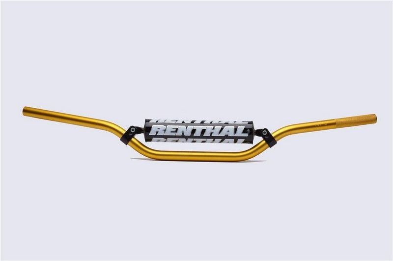 RENTHAL Classic Enduro ハンドルバー 22 2mm Gold/Black | 693-01-GO-01-185
