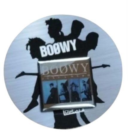 BOØWY BOOWY ボウイ ボーイ ガチャ ピンバッジ ピンズ ピンズ