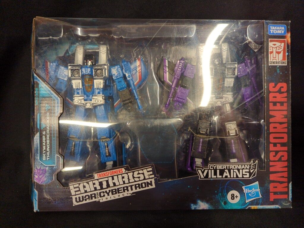 HASBRO EARTHRISE WAR FOR CYBERTRON SKYWARP＆THUNDERCRACKER