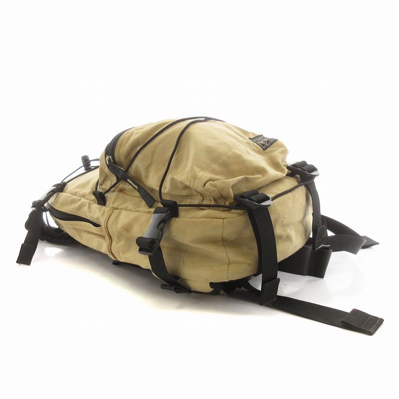 良品✨PORTER バイシクル リュック ポーチ ベージュ サイクリング バック 良品✨Porter バイシクル リュック ポーチ ベージュ