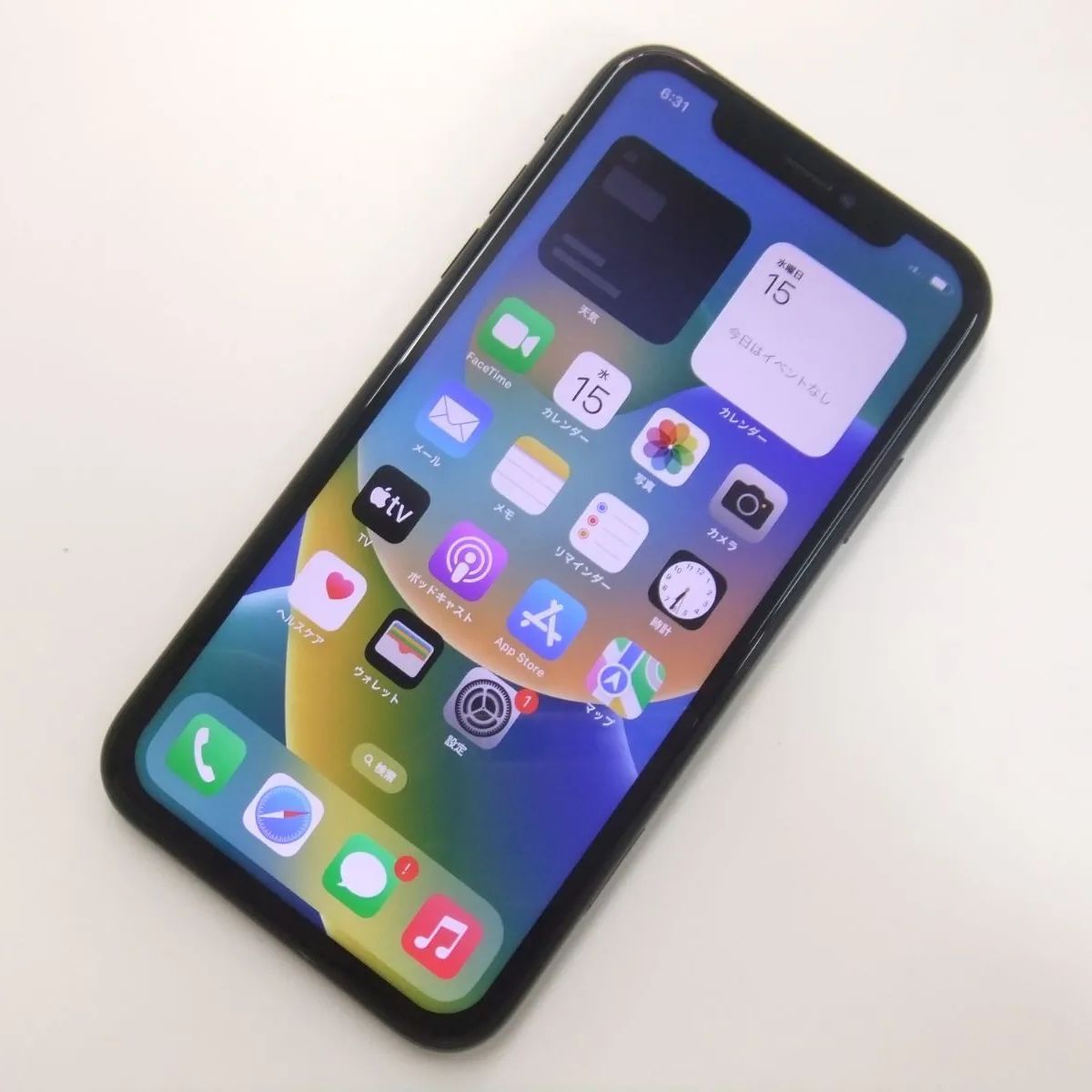 【中古】 iPhone XR 64GB ブラック SIMフリー