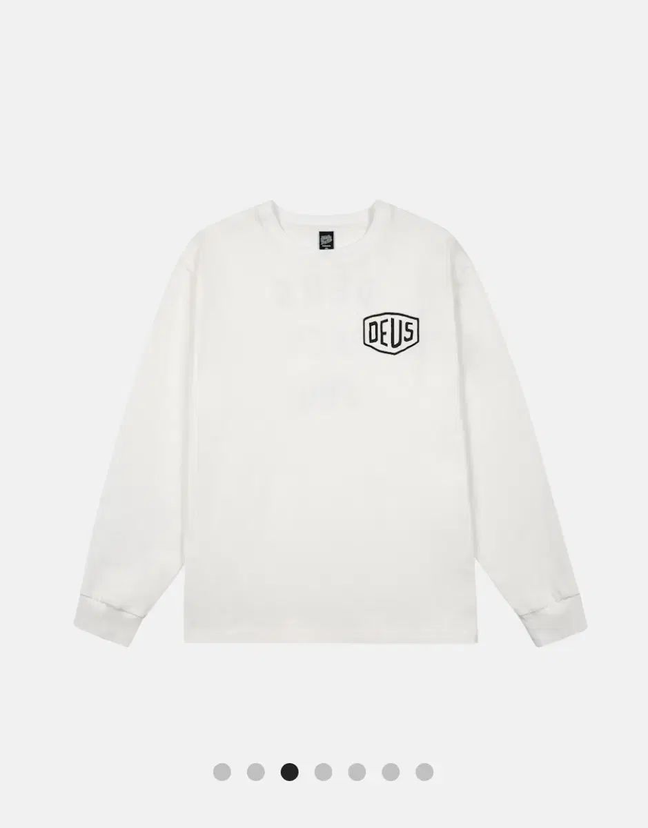 DEUS EX MACHINA ソウル ロングスリーブ 白 M