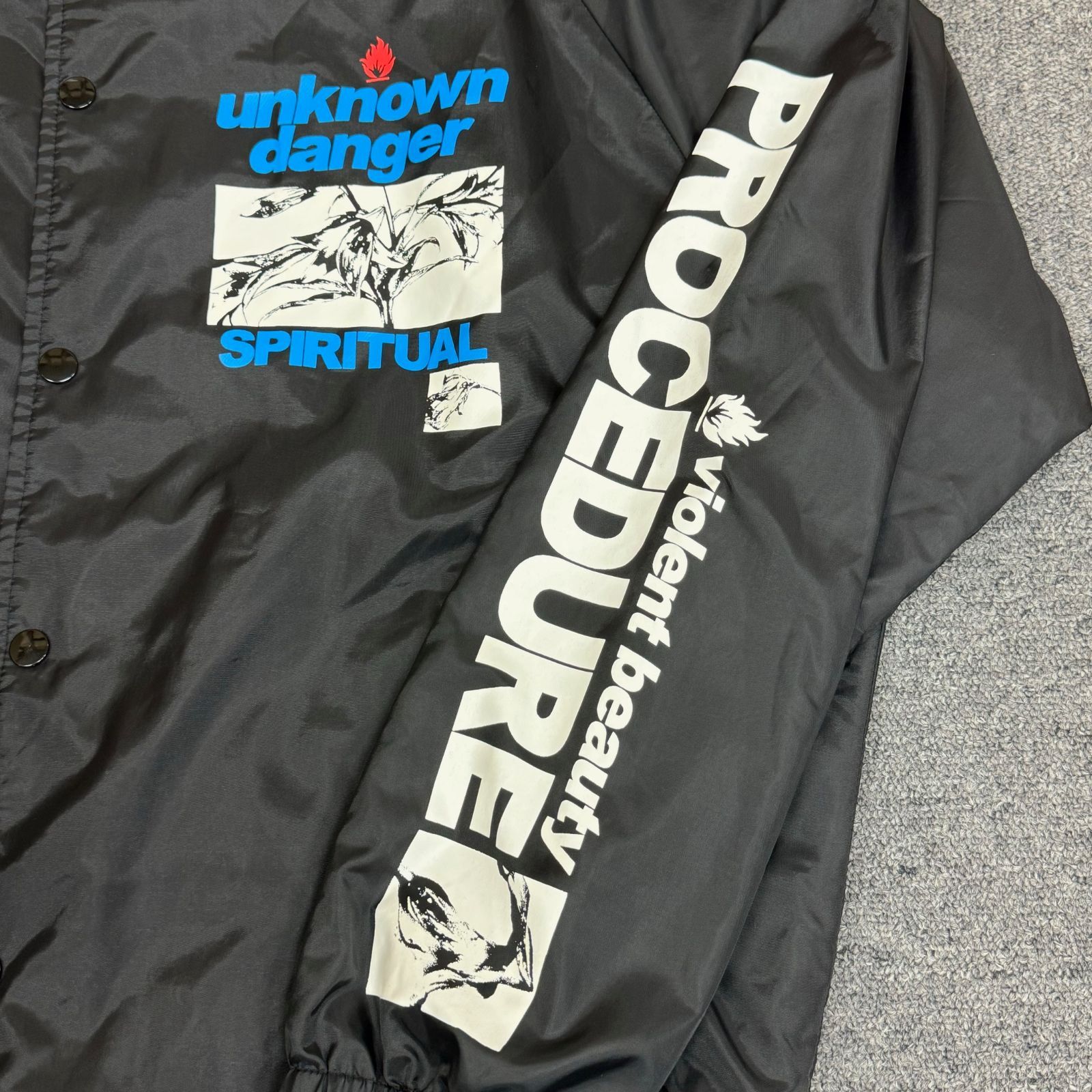 定価42900円 SAINT MICHAEL 23SS COACH JACKET / UNKNOWN コーチ 
