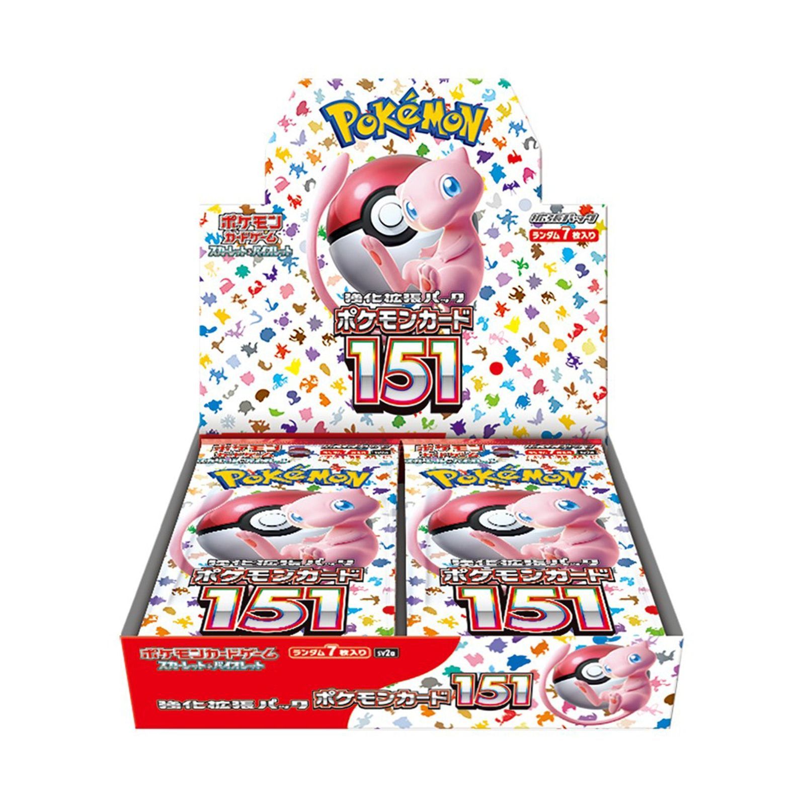 ポケモンカードゲーム スカーレットu0026バイオレット 強化拡張パック ポケモンカード151 1カートン - メルカリ