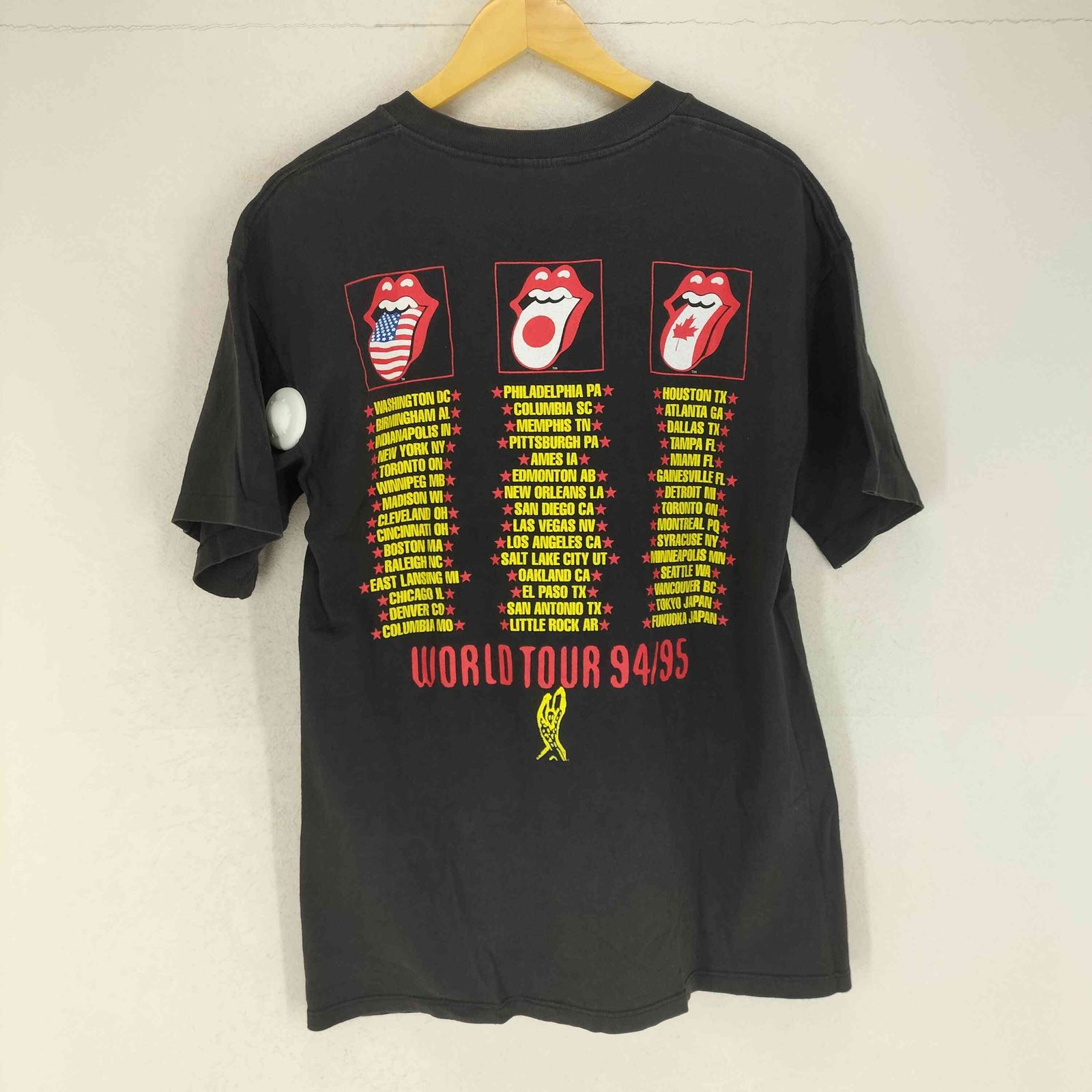 ブロッカム BROCKUM USA製 ©1994 94/95 WORLD TOUR シングルステッチ