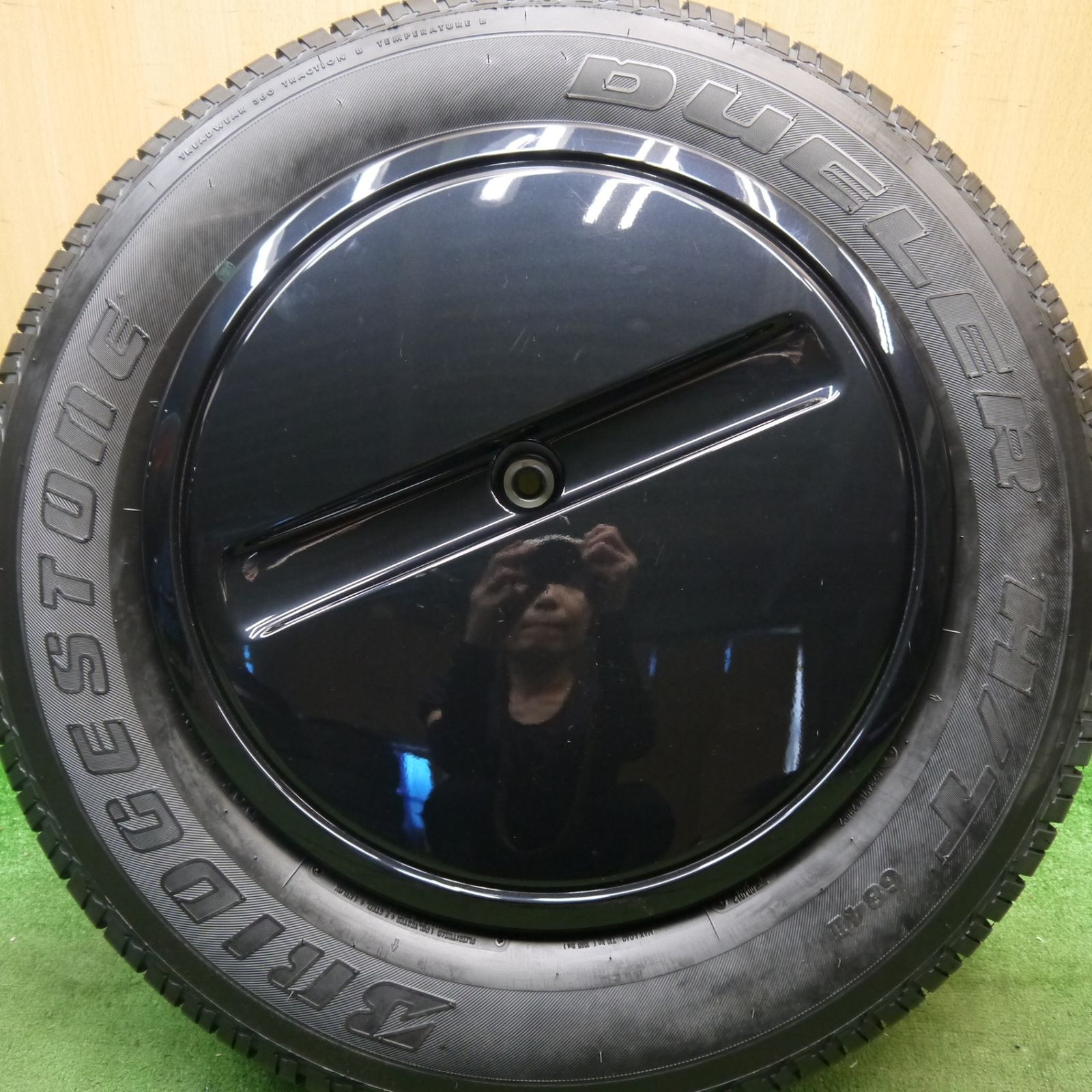 未使用！21年！1本★スズキ JB74W ジムニー シエラ 純正 スチール 195/80R15 ブリヂストン デューラー H/T 684Ⅱ 15インチ PCD139.7/5H★5070901Hノ