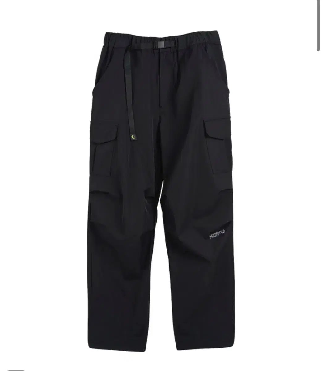 KOYU コユ 4WAY STRETCH CARGO PANTS BLACK