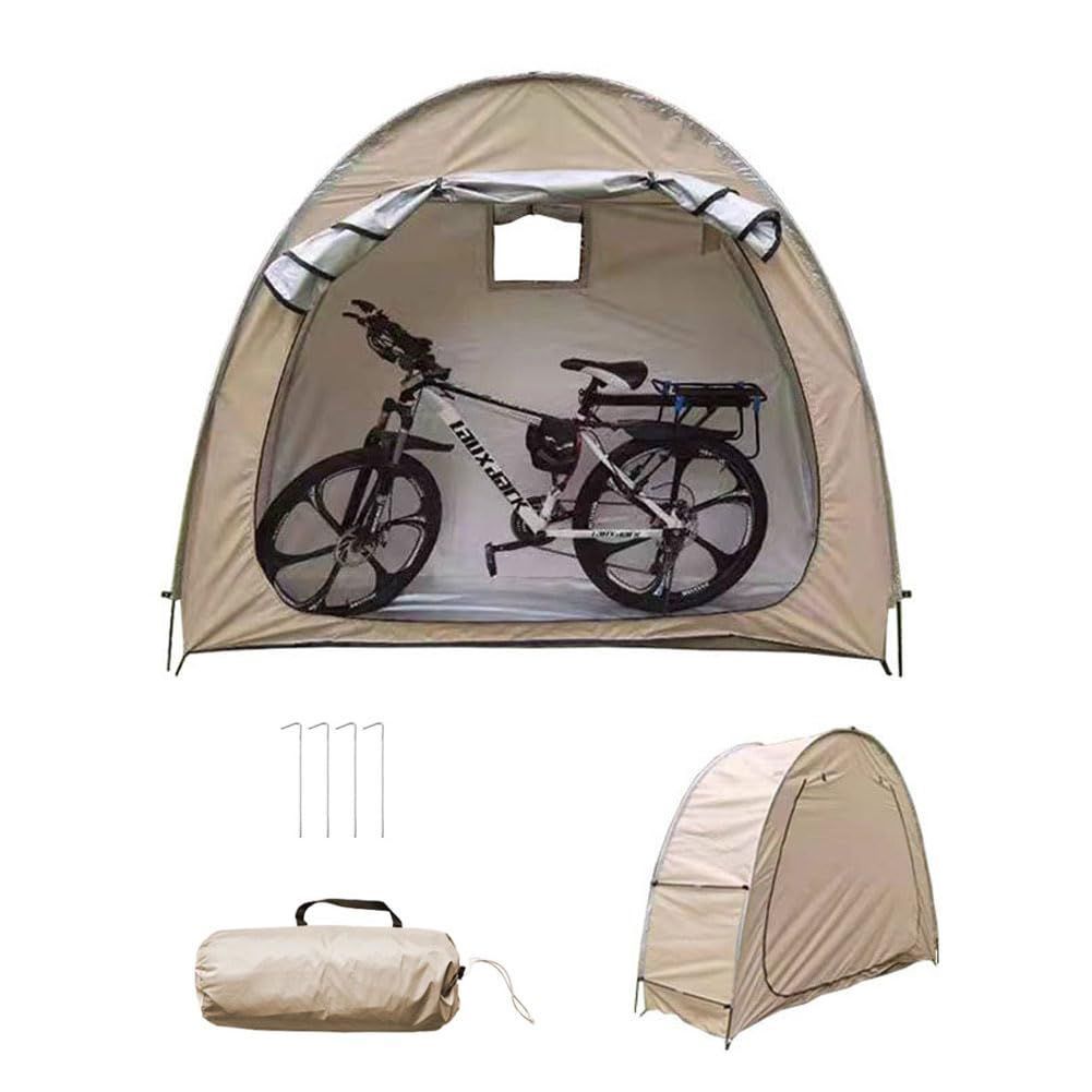 SDAVO 自転車テント サイクルハウスバイクガレージ 1-2台用 自転車置き場屋外 自転車収納 UVカット日よけ 防水 防塵 自転車 雨よ