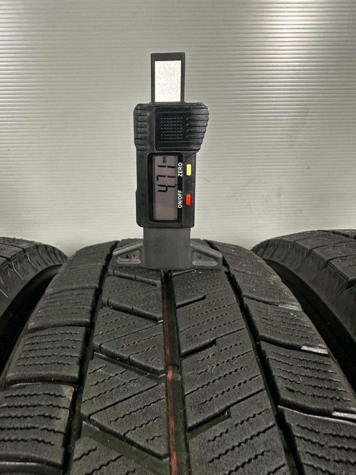 2021年製ブリジストンVRX3 155/65R14 中古4本　らいそ BRIDGESTONE 4本SET 中古ホイール 日産 純正OP+新品