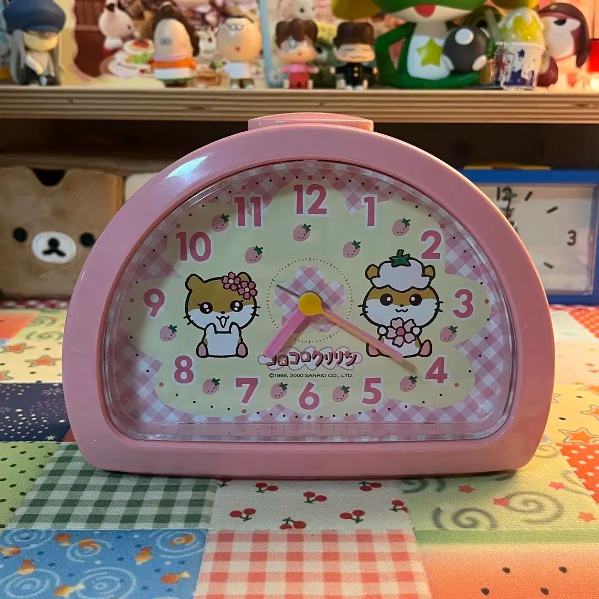 古典 コロコロ クリリン 腕時計 デスククロック キャラクターウォッチ