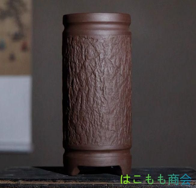 限定販売】 盆栽鉢 紫砂の鉢 中国宜興 植木鉢 大品盆栽鉢 小品