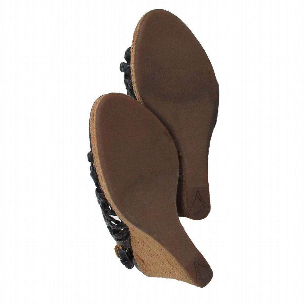 プラダ メッシュ　サンダル　24.5 楽天市場】プラダ PRADA レディース メッシュ サンダル レザー