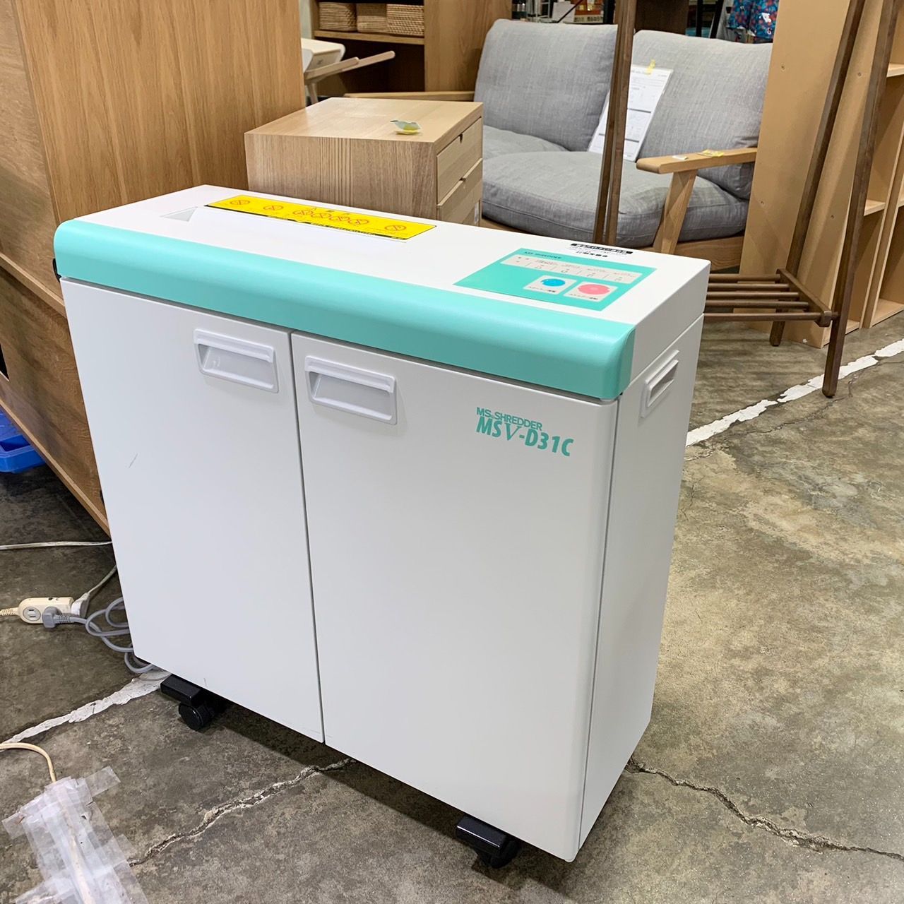 明光商会 MSシュレッダーオフィス MSVシリーズ MSV-D31C 動作良好 美品
