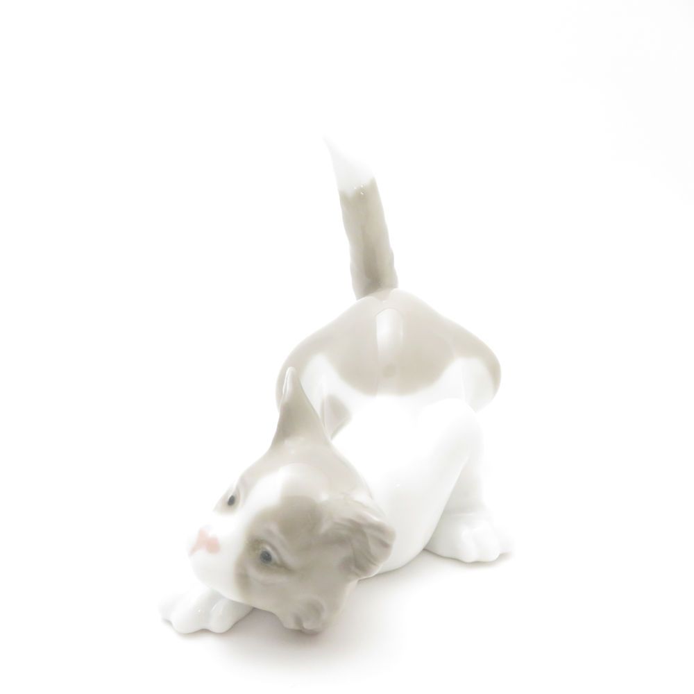 LLADRO　リヤドロ　見いつけた　猫　フィギュリン　置物 LLADRO リヤドロ 見いつけた 猫 フィギュリン 置物 オブジェ リヤドロ