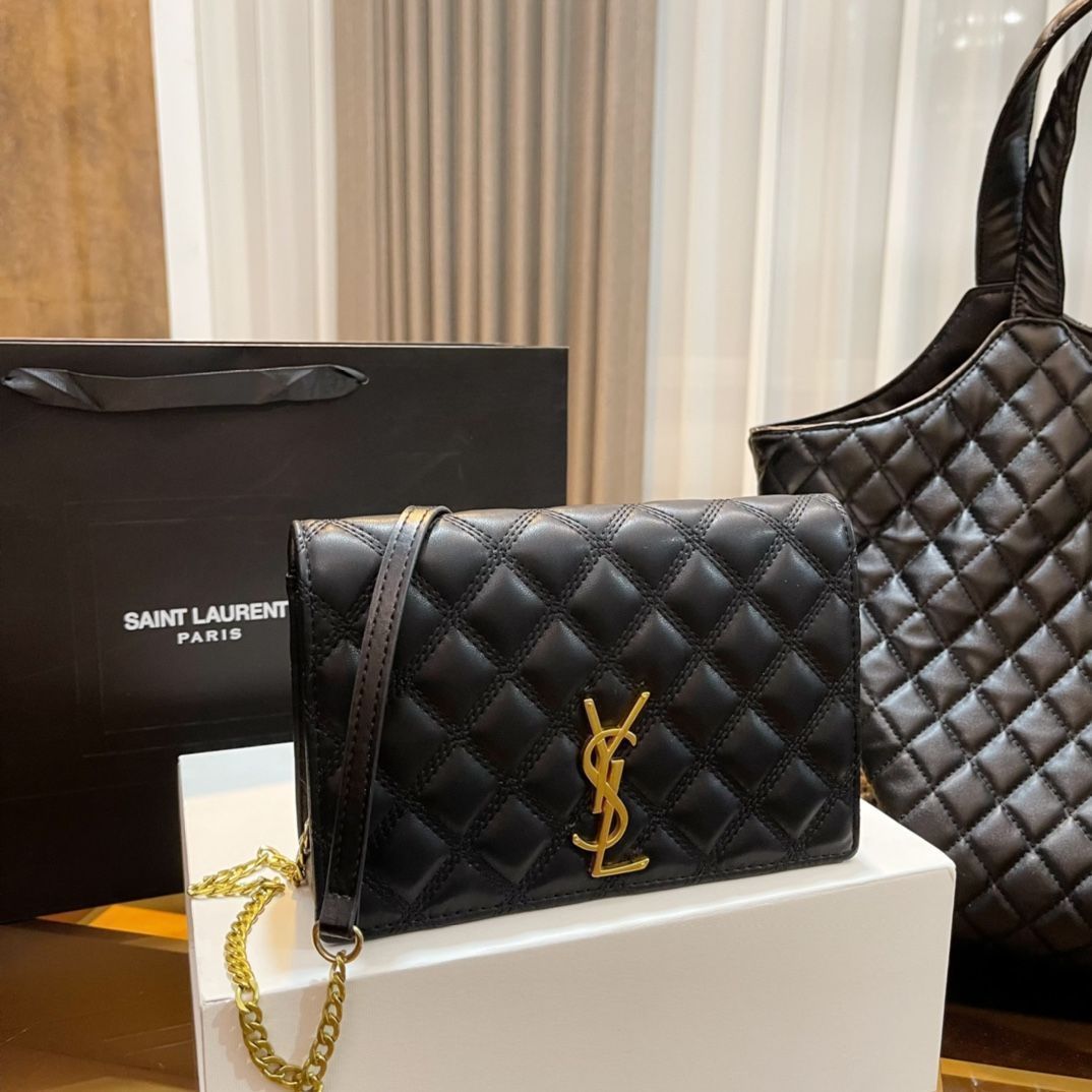 「値下げ」SAINT LAURENTアップタウンYSL カゴバック Saint Laurent(サンローラン) かごバッグ(レディース) - 海外