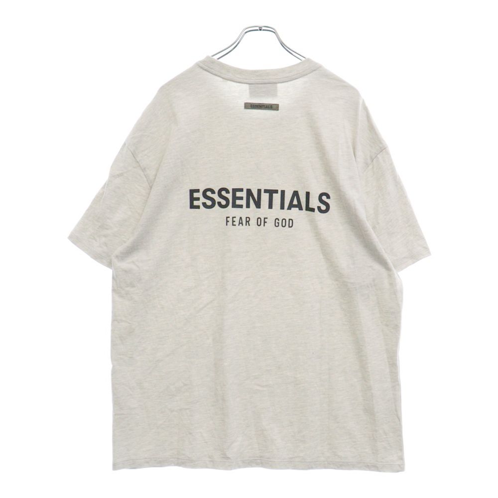 FOG Essentials (エフオージー エッセンシャルズ) バッグロゴプリント 半袖Tシャツカットソー ベージュ
