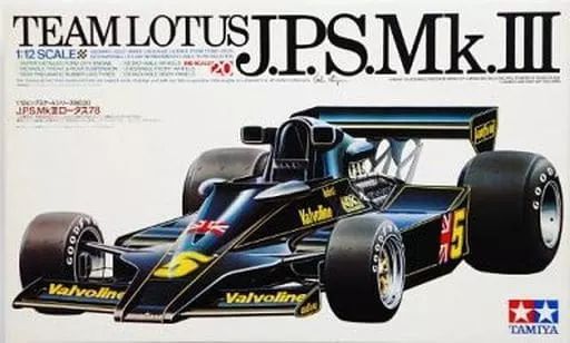 プラモデル 1|12 J.P.S. MkIII ロータス78 ビッグスケールモデルシリーズ No.20 ディスプレイモデル 1222