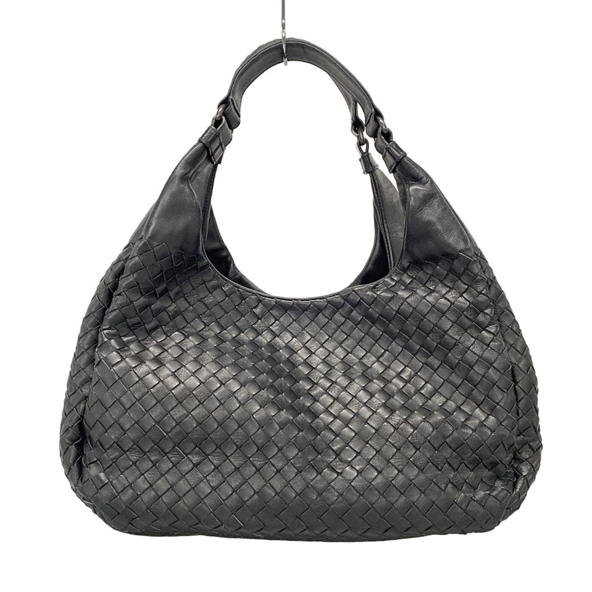 BOTTEGA VENETA ボッテガヴェネタ トートバッグ ミディアムカンパーナバッグ 125787 黒 レザー