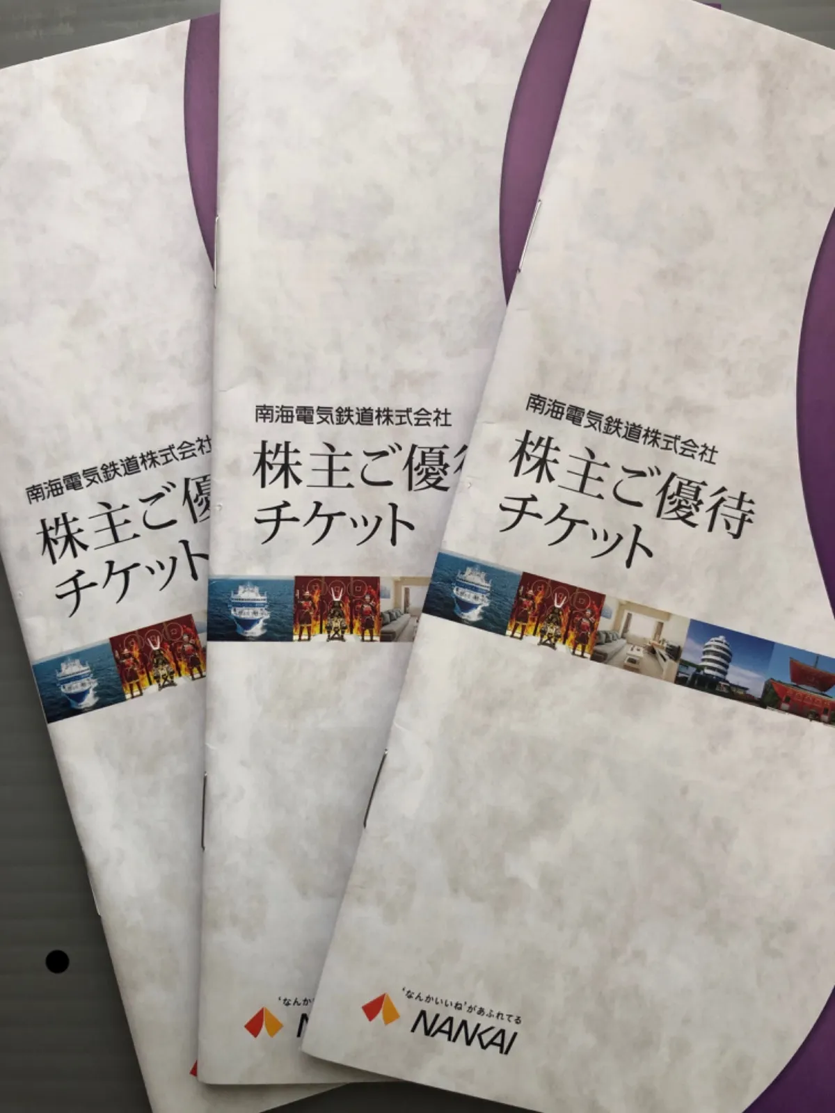 南海電気鉄道株式会社・株主優待優待券