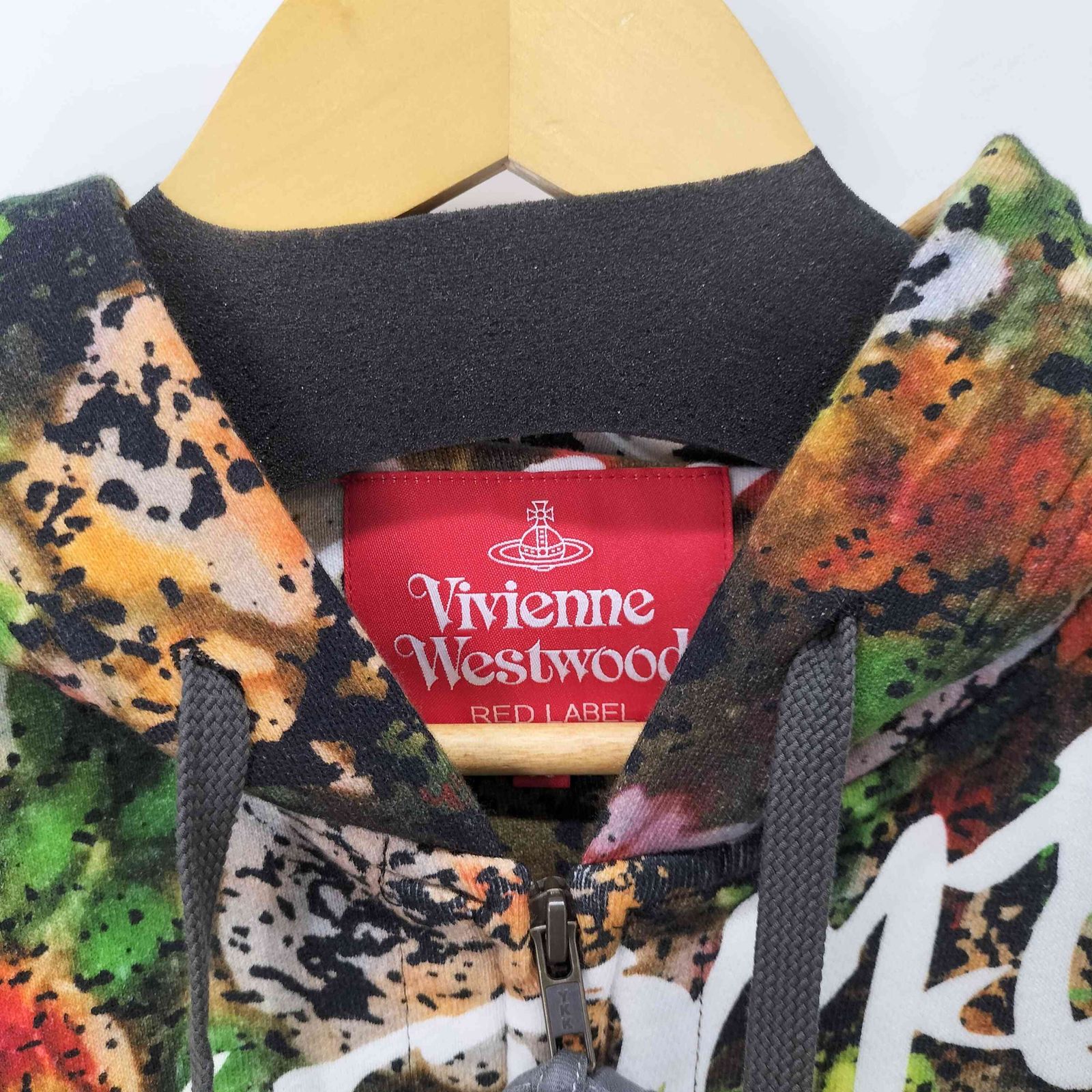Vivienne Westwood Red Label パーカー 00サイズ Vivienne Westwood RED LABEL グレー ジップパーカー - メルカリ