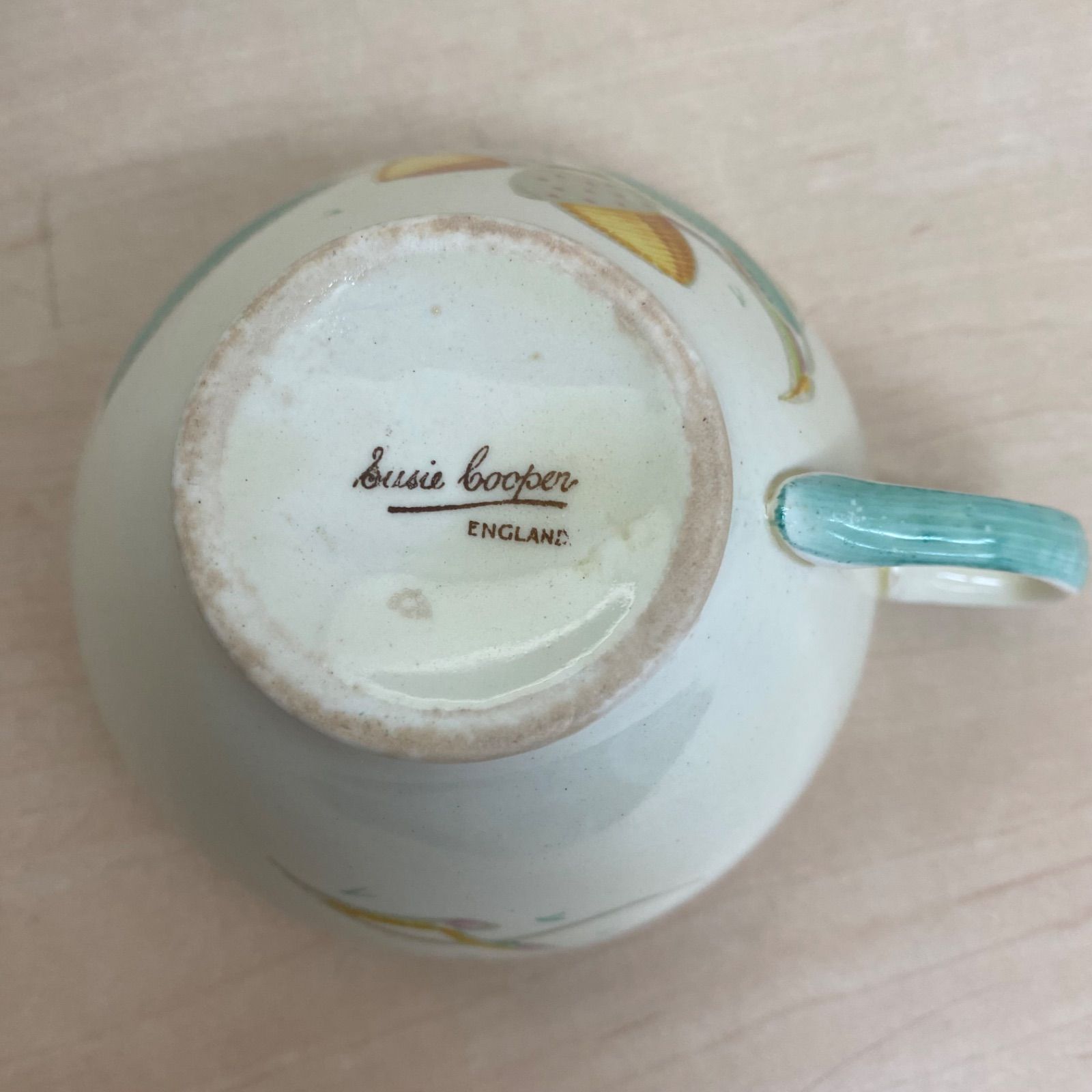 スージークーパー 1934-64年物 エイコーン どんぐり カップ&ソーサー 