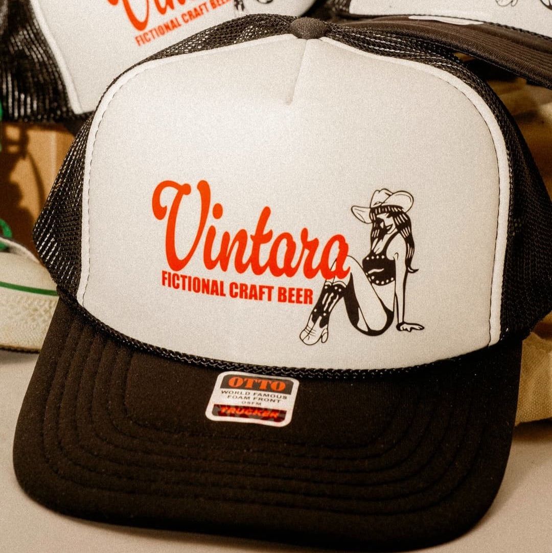 LXPL トラッカーキャップ ホワイトブルー ヴィンテージ風 ワッペン アメカジ LXPL トラッカーキャップ ホワイトブルー ヴィンテージ風