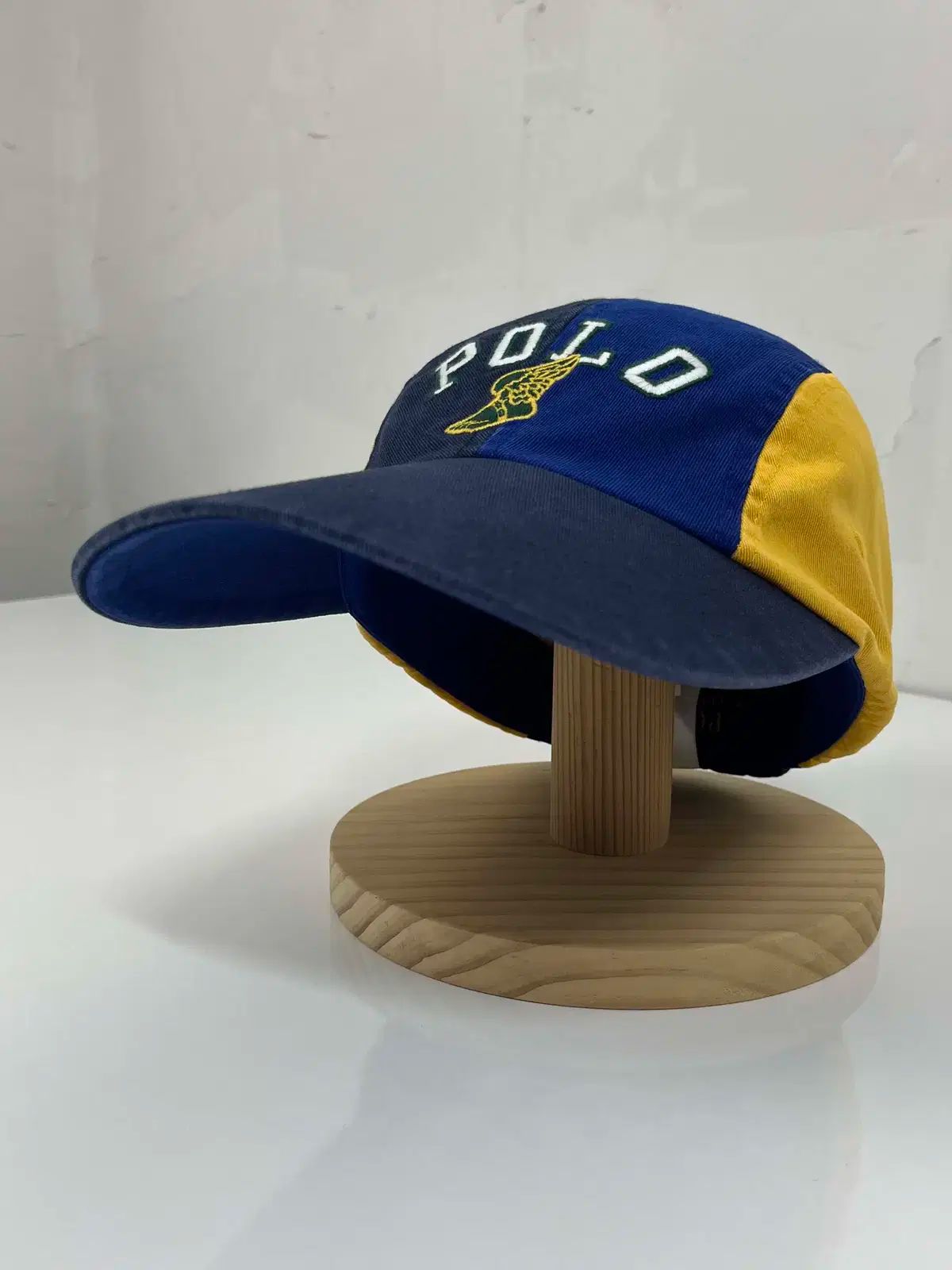 ポロラルフローレン p wing lo-life 4パネル ロングビルキャップ 帽子