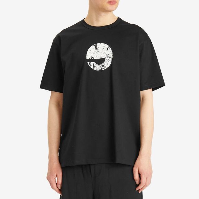 トップス junya watanabe asymmetry t-shirt Junya Watanabe: Women's Asymmetric Cropped T-Shirt (Black