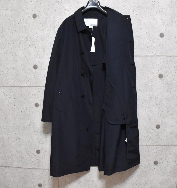 新品 ナナミカ 21FW ステンカラーコート XS 定価86900円 SUBF169
