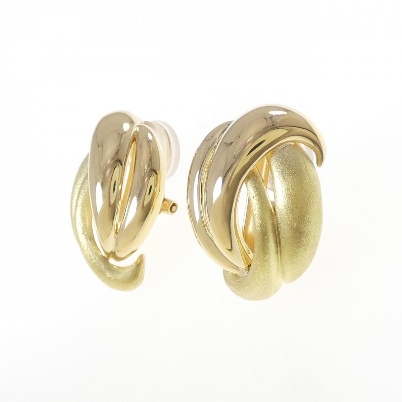 ギンザ タナカ K18YG イヤリング