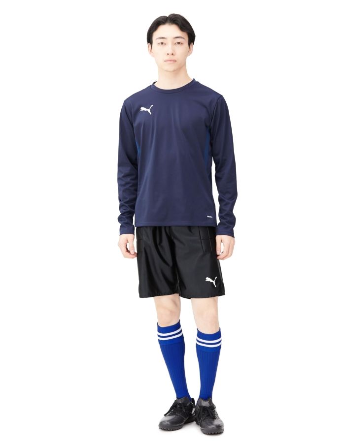 【新品・2営業日で発送】PUMA プーマ TEAMGOAL_マルチ_スウェット (659450) 色 : PUMA_NV-DEE サイズ : L 